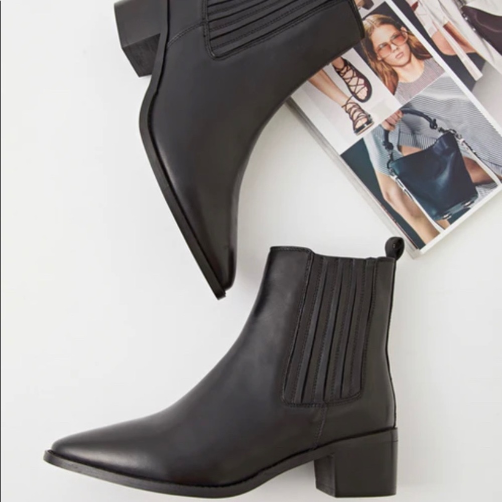 Leather Ankle Boots